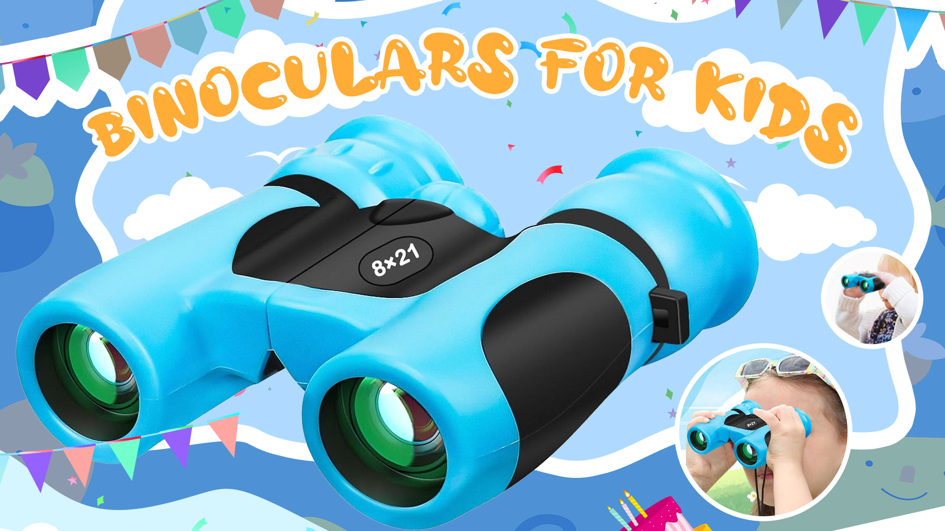 Amazon.com : BLACKICE Binoculars for Kids, High-Resolution 8x21